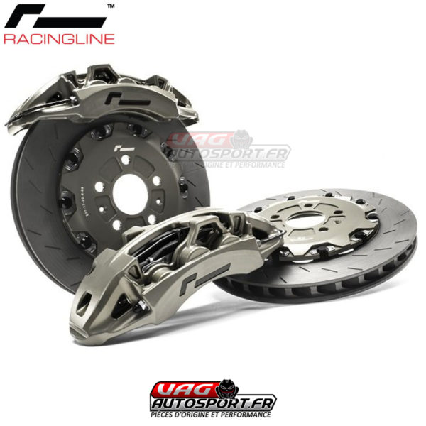 Kit gros freins Stage 3 Golf 5/6, A3/S3 8P, Scirocco, Leon 2, Octavia 2 - Disques 380mm - Etriers 6 Pistons - VWR650003 - RacingLine – Image 9