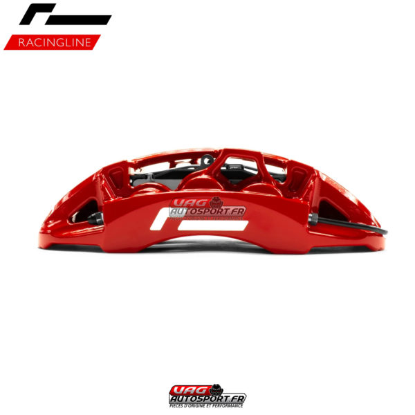 Kit gros freins Etriers 6 Pistons - Rouge - MQB - Disques 380mm Carbone Céramique - VWR651000-RED - RacingLine – Image 2