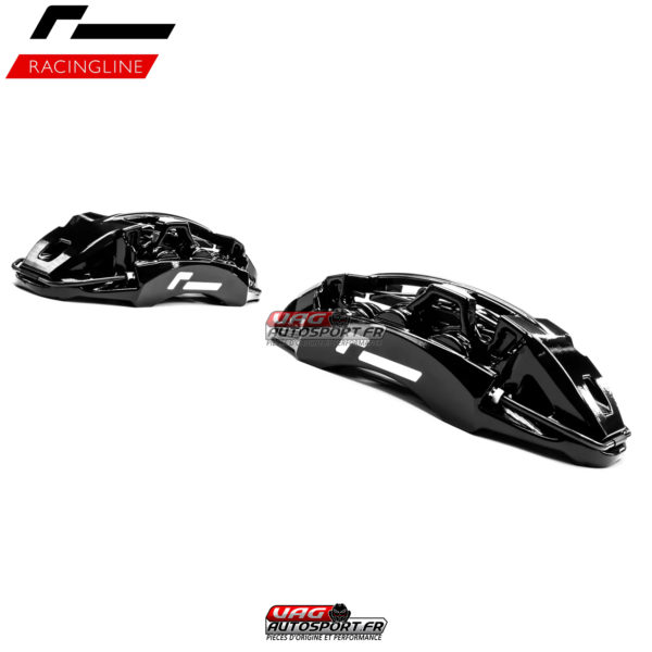 VWR - Kit freinage Stage 3 + pour chassis MQB - Disques 380mm Carbone Ceramique - Etriers 6 Pistons - Noir- VWR651000-BLK - RacingLine – Image 5