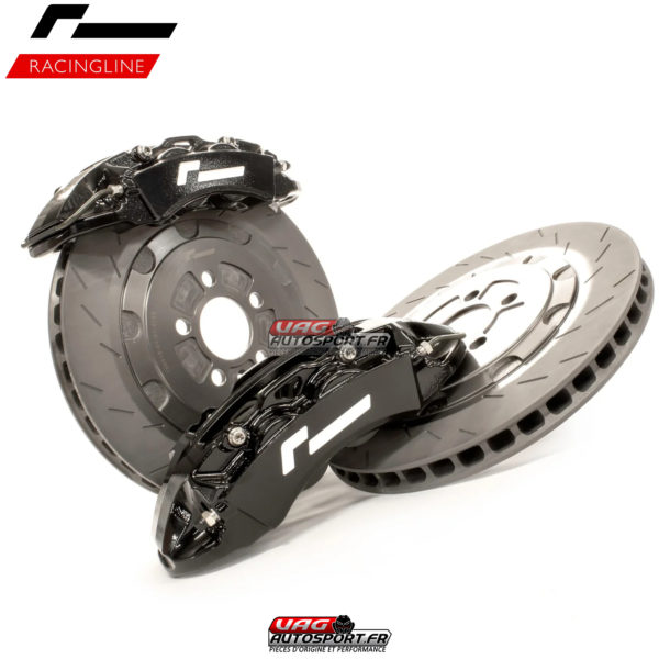 Kit gros freins RACINGLINE - Disques 345mm - Etriers 4 Pistons - Noir - VWR652003-BLK