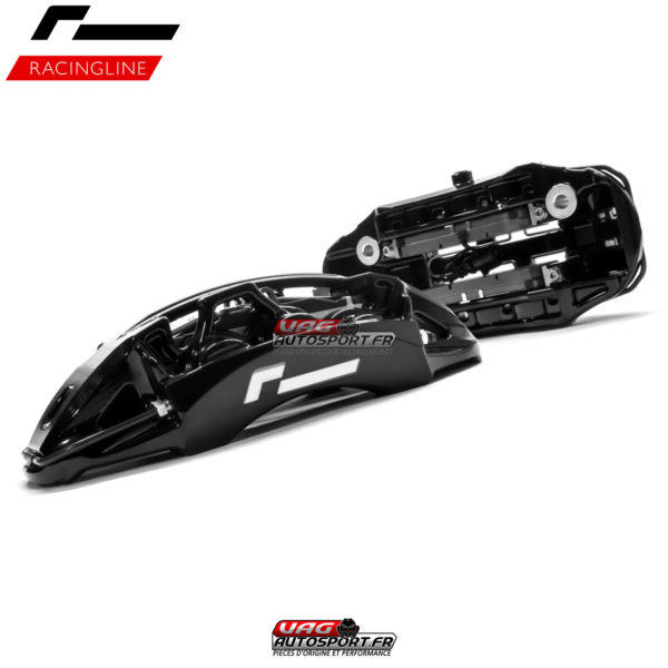 VWR - Kit freinage Stage 3 + pour chassis MQB - Disques 380mm Carbone Ceramique - Etriers 6 Pistons - Noir- VWR651000-BLK - RacingLine – Image 7