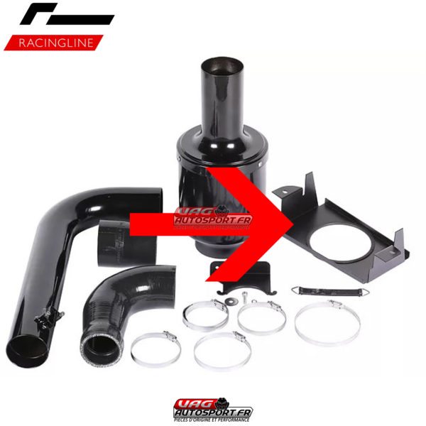 Adaptateur frontal pour kit d'admission VWR12G5GT / VWR12G50D pour VW Golf 5 - VWR1200G5PA - RacingLine – Image 3