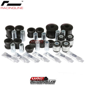 Kit silentblocs suspension arrière - VW Golf 5/6, AUDI A3/S3 8P, SEAT Leon 2, SKODA Octavia 2 - VWR54G5COMP - RacingLine