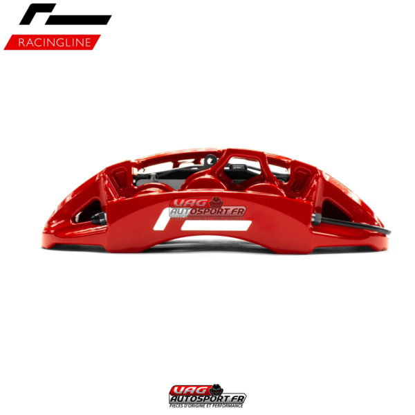 Kit gros freins avant - Etriers 6 Pistons Rouge - Golf 5 Gti / 6R / S3 8P ... - Disques 380mm Carbone Céramique - VWR651001-RED - RacingLine – Image 4
