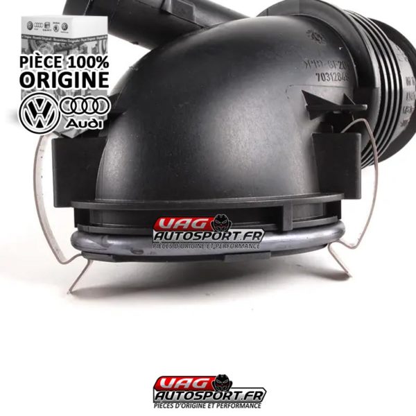 Tubulure d'admission (relie le cache moteur à l'inlet de turbo) - 2.0 TFSI EA113 K04 - Pièce 100% origine Volkswagen / Audi – Image 4