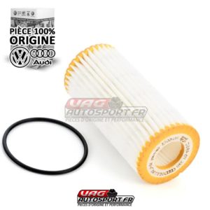 Filtre à huile pour moteurs - 2.0 TSI EA888 GEN4 - VW GOLF 8 GTI/R - S3 8Y - Pièce 100% origine VW AUDI