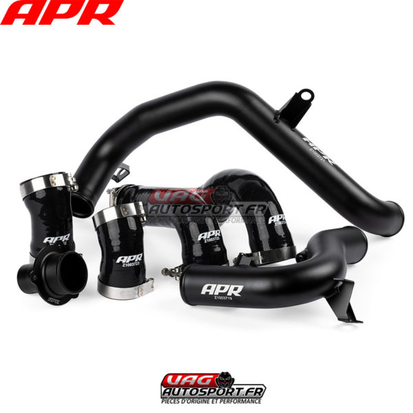 Kit complet Outlet de turbo + Turbo Muffler Delete + Durites & Colliers - 2.0TSI EA888.4 (Turbo Garret) - VW GOLF 8 GTI - APR - MS100221