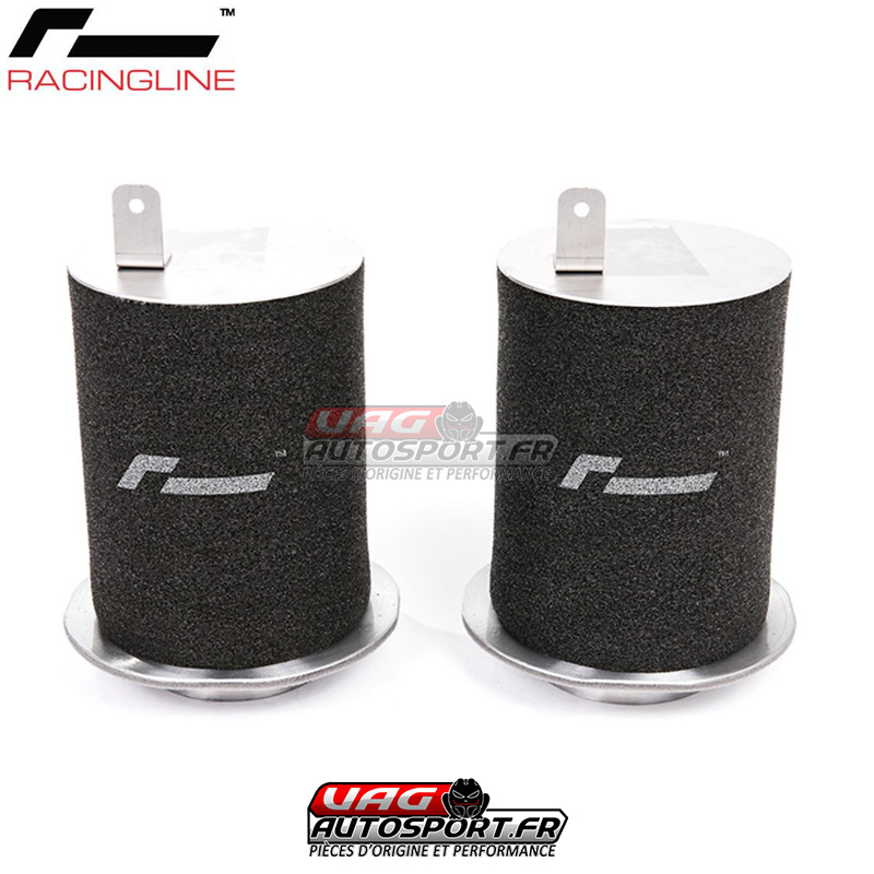 Kit de 2 Filtres à air High Flow Racingline pour Audi R8/R8 Spyder V10 5.2L  Gen1 - VWR119052