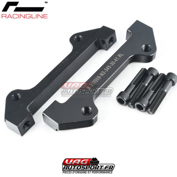 Kit gros frein Avant Racingline Acier - Plateforme VAG MQB & MQB EVO - 4 pistons 345x28mm - VWR652000-RED Stage 2 Evo – Image 6