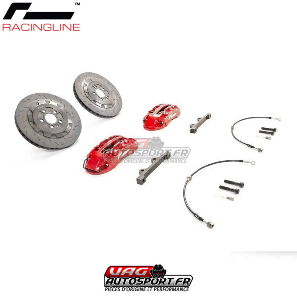 Kit gros frein Avant Racingline Acier - Plateforme VAG MQB & MQB EVO - 4 pistons 345x28mm - VWR652000-RED Stage 2 Evo – Image 16
