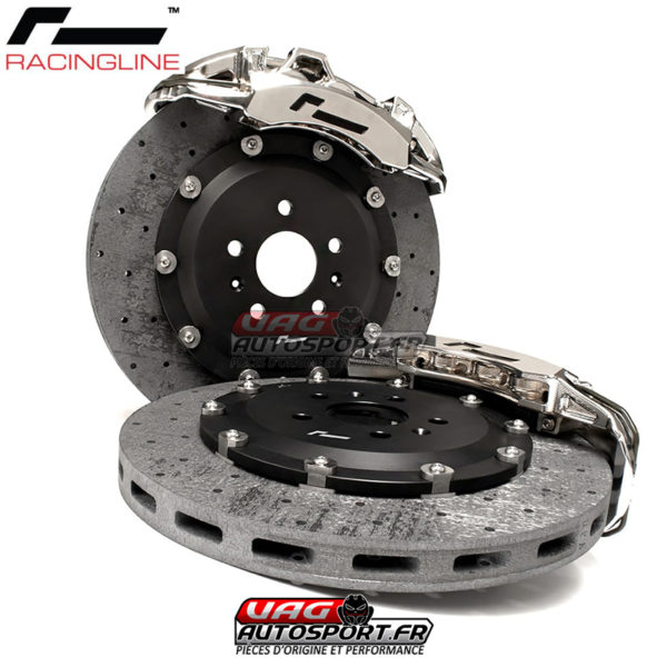 Kit gros frein avant Stage 3+ Carbone Céramique- Etriers 6 pistons & Disques 380mm - MQB / MQB EVO - VWR651000 - RacingLine