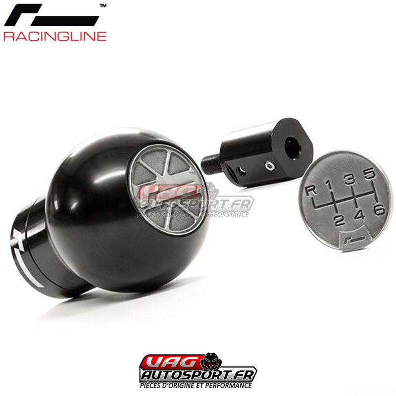 Pommeau levier de vitesse Racingline pour Golf 7 / Golf 8 / Leon 3 / S3 8V  - 8Y / TT 8S / Octavia - PQ35 / MQB / MQB EVO / 6MT - VWR700000