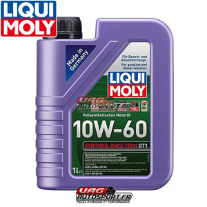 Huile SYNTHOIL RACE TECH GT1 - 10W60 - 100% synthèse - 1 LITRE - Liqui Moly