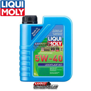 Huile moteur 5W40 - 100% synthèse - 1 LITRE - Leichtlauf HC7 - Liqui Moly