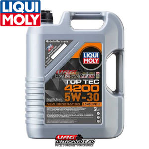 Huile moteur TOP TEC 4200 - 5W30 - 100% synthèse - 5 LITRES - Liqui Moly