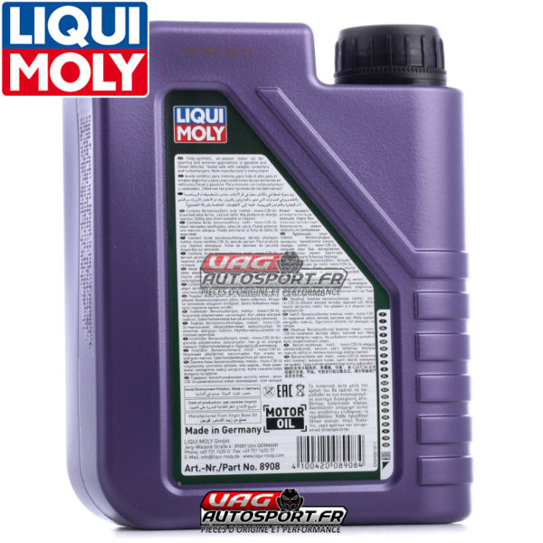 Huile SYNTHOIL RACE TECH GT1 - 10W60 - 100% synthèse - 1 LITRE - Liqui Moly – Image 4