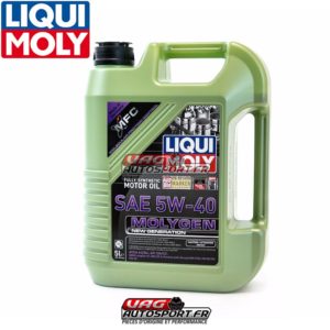 Huile moteur 5W40 - 5 LITRES - 100% synthèse - Molygen New Generation - Liqui Moly