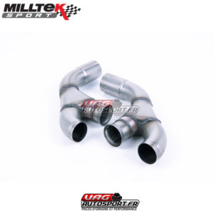 Adaptateur pour montage sorties origine SQ7 sur silencieux origine Q7 - Audi Q7 3.0TDI (218 & 272PS) 4M (2016+) - SSXAU678 - Milltek