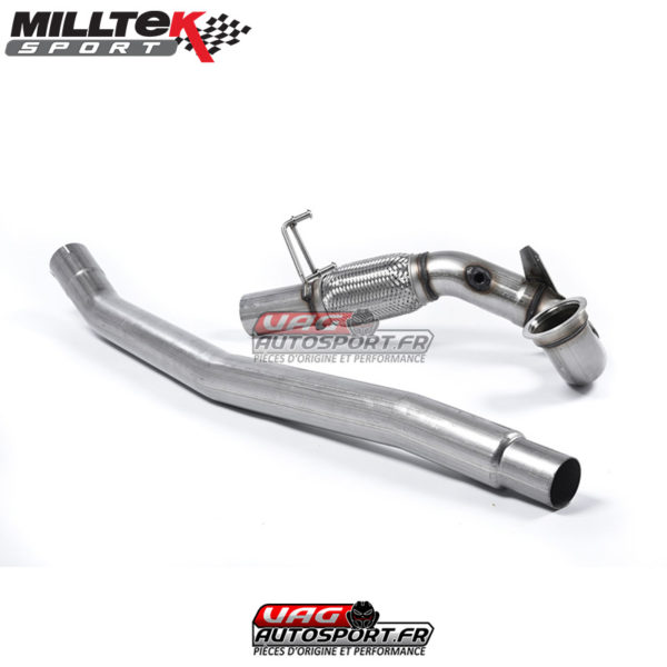 Downpipe décata - AUDI S3 8V 2.0 TSI - SSXVW348 - Milltek