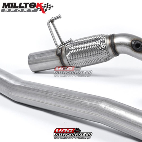 Downpipe décata - AUDI S3 8V 2.0 TSI - SSXVW348 - Milltek – Image 2
