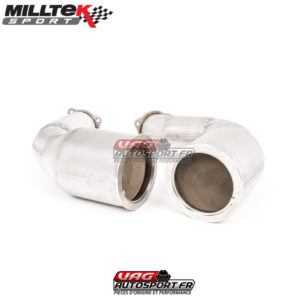 Descentes de Turbo avec catalyseurs Sport 200 CPSI HJS - AUDI RS4 / RS5 - 2.9 TFSI - SSXAU819 - Milltek