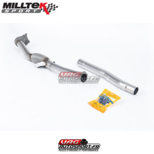 Downpipe moulée avec remplacement catalyseur - Audi TT Mk2 TTS Quattro (2008-2014) - SSXAU747 - Milltek