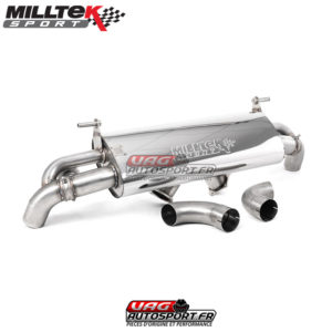 Ligne après FAP - Avec valves - Sortie Origine - Audi R8 V10 5.2L Gen 2 - FAP (2020+) - SSXAU958 - Milltek