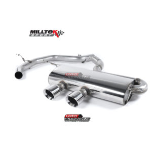 Ligne après cata - Look R32 - Sorties Dual GT100 - VW Golf Mk5 GTi 2.0 TFSI EA113 - SSXVW168 - Milltek