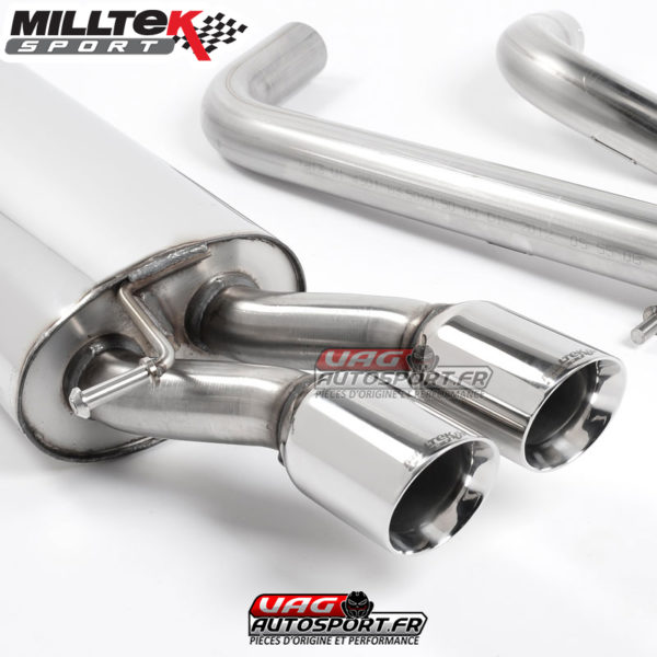 Cat-Back Inox - SEAT Leon 1M 1.8T Sport / Cupra 180cv / Cupra 1.9 TDI / VW Golf Mk4 GTI 1.8T / 1.9 TDI / SXVW052 - Milltek – Image 3
