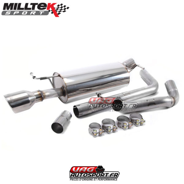 Demi-ligne d'échappement / Cat-Back - Audi TT MK1 150 et 180cv  - SSXAU148 - MilltekSport – Image 3