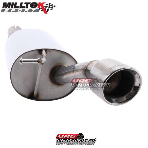 Demi-ligne d'échappement / Cat-Back - Audi TT MK1 150 et 180cv  - SSXAU148 - MilltekSport – Image 6