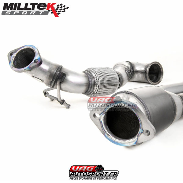 Descente de turbo avec catalyseur Sport 200 CPSI et Bypass FAP - 2.5 TFSI EVO - SSXAU818 - Milltek – Image 3