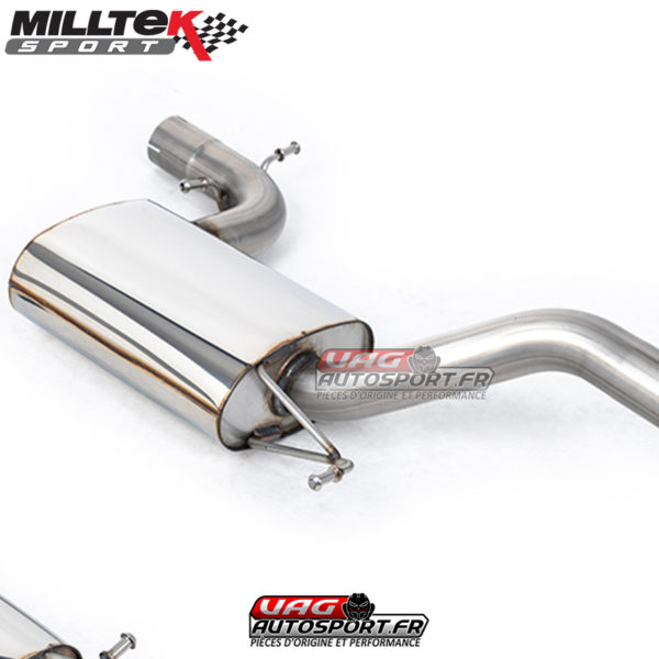 Cat-Back Inox - Skoda Octavia 1Z (2004-2013) vRS 2.0 TFSI & 2.0 TSI - SSXSK008 - Milltek – Image 3
