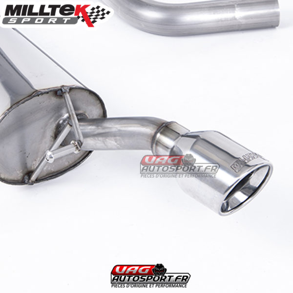 Demi-ligne d'échappement / Cat-Back - Audi TT MK1 150 et 180cv  - SSXAU148 - MilltekSport – Image 5