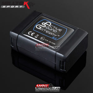 Active Sound Control - V2 avec 10 sons sélectionables - SSXAU668 - Milltek