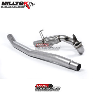 Downpipe décata - AUDI S3 8V 2.0 TSI - SSXVW348 - Milltek
