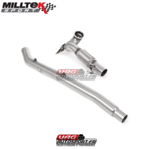 Descente de turbo - Décata - Suppression FAP - VW GOLF 8R & AUDI S3 8Y - 2.0 TFSI EA888 GEN4 - SSXVW664 - Milltek
