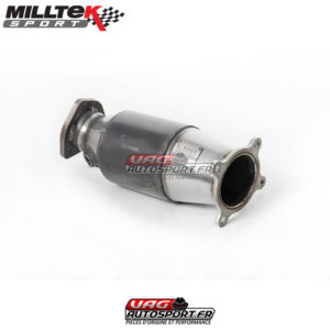 Downpipe + CataSport Hi-Flow HJS 200 CPSI - Audi A4 2.0 TFSI B9 Quattro (2016+) - SSXAU744 - Milltek