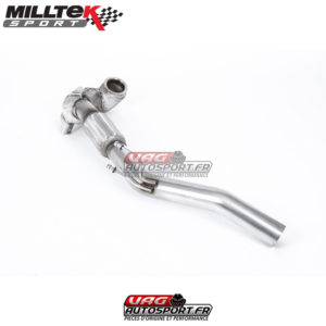 Downpipe HJS Avec Cata - Audi S1 8X 2.0 TFSI Quattro (2014-2018) - SSXAU620 - Milltek