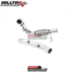 Descente de turbo Cast + Décata  - Golf Mk7.5 GTi TCR Perf & SEAT Leon 5F Cupra 290cv - SSXVW544 - Milltek