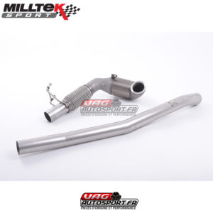 Downpipe moulée + CataSport Hi-Flow Race 200 CPSI - Audi TT Mk3 TTS 2.0 TFSI Quattro SSXAU604 - Milltek