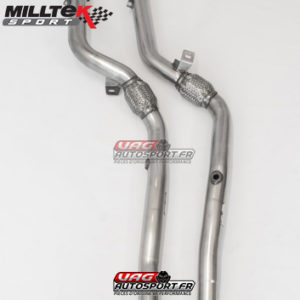 Downpipe pour AUDI S4 B4 / AUDI S4 B7 - 4.2 V8  - SSXAU289 - Milltek