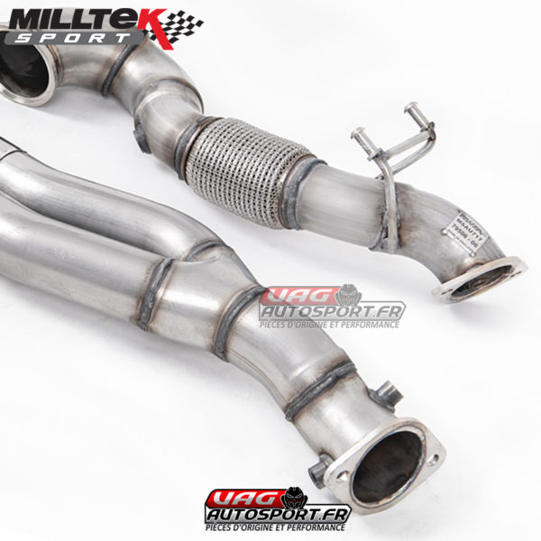 Descente de turbo remplacement de FAP - AUDI RS3 8V / TTRS 8S / RSQ3 - 2.5 TFSi EVO - SSXAU817 - Milltek – Image 2