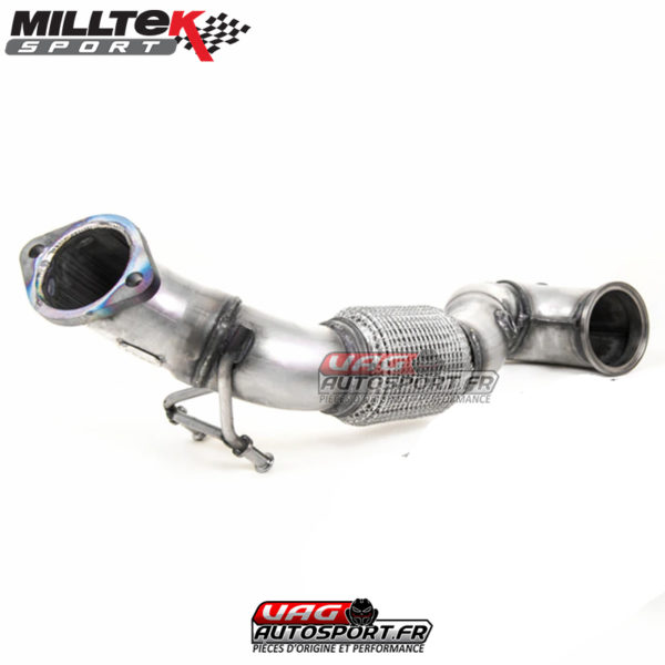 Descente de turbo avec catalyseur Sport 200 CPSI et Bypass FAP - 2.5 TFSI EVO - SSXAU818 - Milltek – Image 2