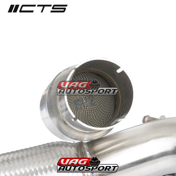 Downpipe + Cata Sport CTS Turbo pour plateforme MQB 2.0 TSI EA888 gen3 Quattro / 4 MOTION – Image 3