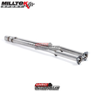 Remplacement de catalyseur - Montage obligatoire avec ligne Milltek - Reprogrammation Stage 2 Nécéssaire - VW Golf Mk4 R32 3.2 V6 4WD - SSXVW271 - Milltek