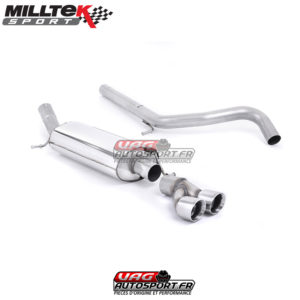 Cat-back - Audi A1 S-Line 1.4 TFSI 122cv - SSXAU283 - Milltek