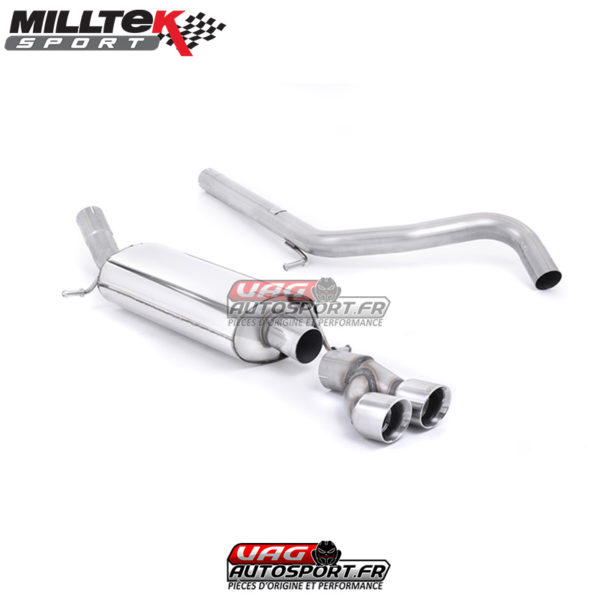 Cat-back - Audi A1 S-Line 1.4 TFSI 122cv - SSXAU283 - Milltek