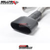 Demi-ligne (CatBack) - Avec silencieux intermédiaire - Homologué Seat Leon Cupra 280 2.0 TSI 280 / 290 cv - (Sans FAP) - SSXSE158 - Milltek