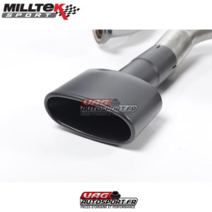 Demi-ligne (CatBack) - Avec silencieux intermédiaire - Homologué Seat Leon Cupra 280 2.0 TSI 280 / 290 cv - (Sans FAP) - SSXSE158 - Milltek